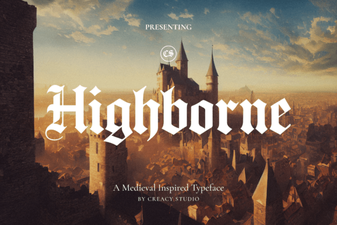 Discover the Elegance of Highborne Font Design