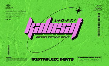 Kabisat: a Modern Creative Typeface for Designers