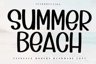 Fresh Beach Fonts for Sunny Design Projects