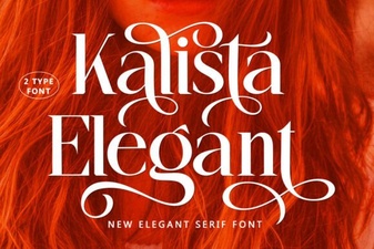 Kalista Elegant Font: Designs & Creative Projects